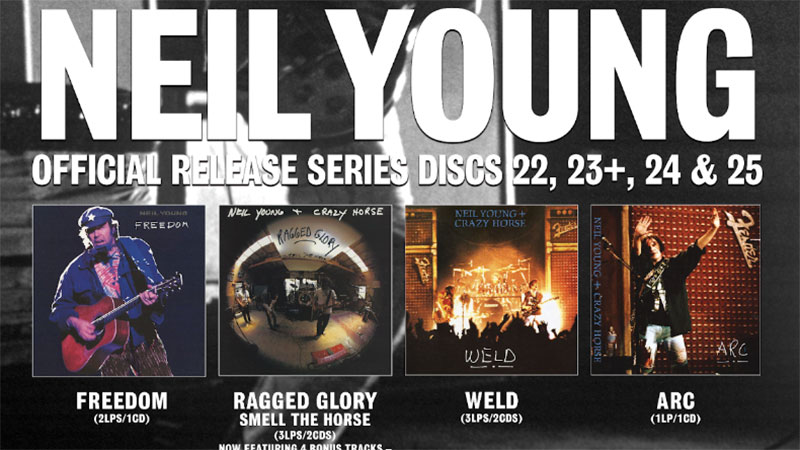 Neil Young to release four classic remastered albums physically