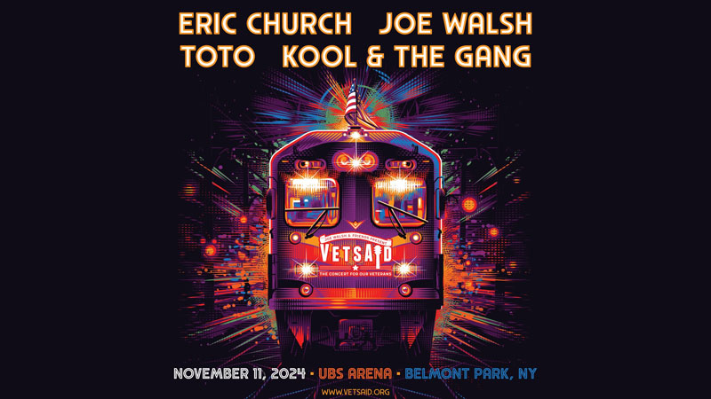 Joe Walsh, Eric Church, Toto, Kool & The Gang to headline VetsAid 2024 Joe Walsh, Eric Church, Toto, Kool & The Gang to headline VetsAid 2024