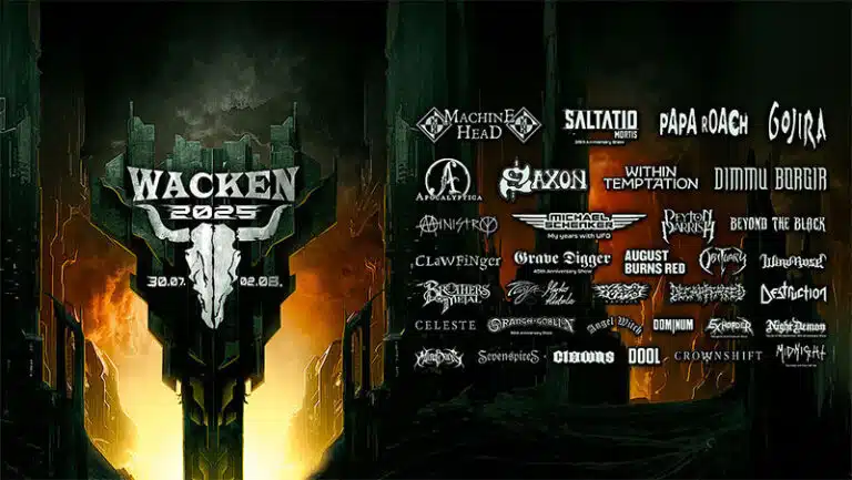 Papa Roach, Gojira among 2025 Wacken Open Air Festival performers
