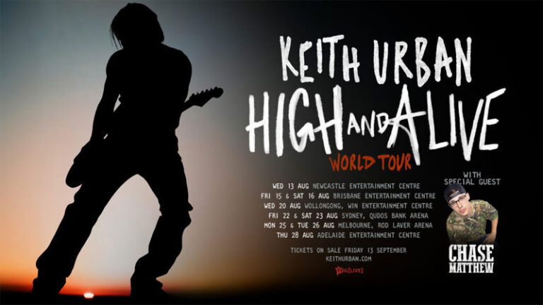 Keith Urban announces 2025 Australian tour dates