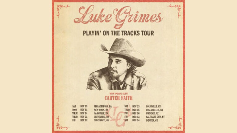 Luke Grimes announces 2024 fall tour