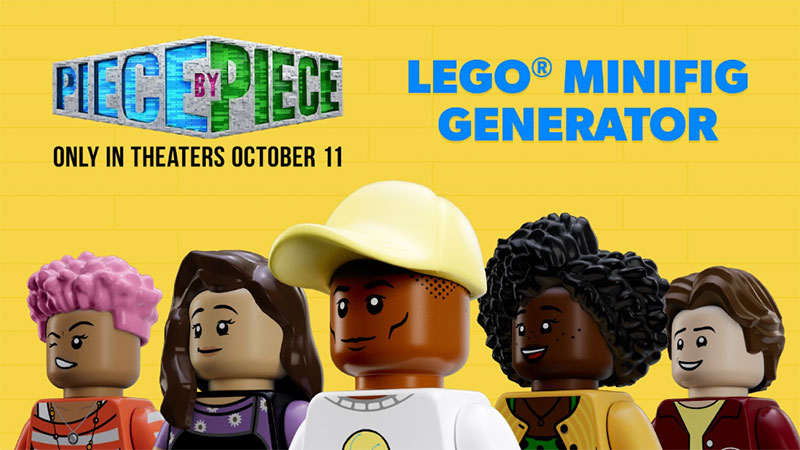 Lego introduces Pharrell Piece By Piece Minifigure Generator