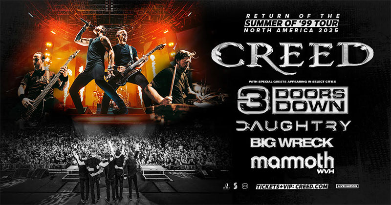 Creed extends reunion tour into 2025