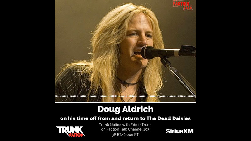 Doug Aldrich talks about cancer diagnosis