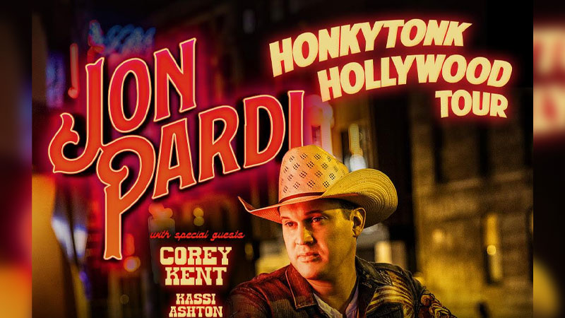 Jon Pardi announces 2025 Honkytonk Hollywood Tour