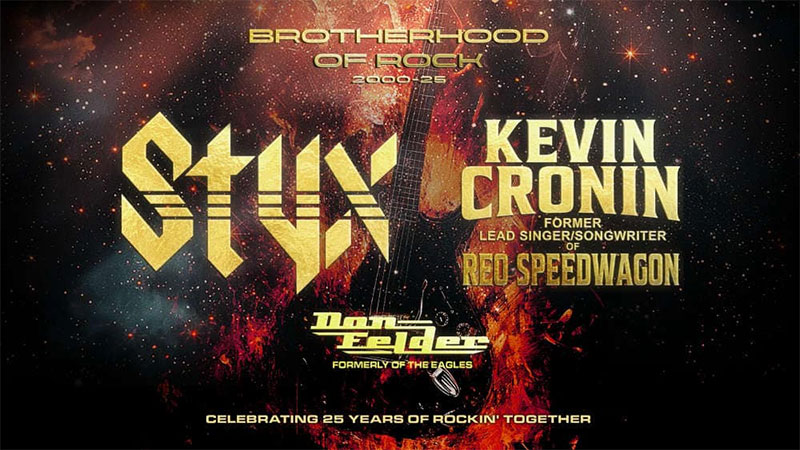 Styx, Kevin Cronin to play iconic albums in entirety on joint summer tour