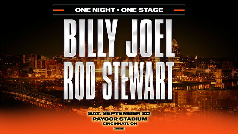 Billy Joel, Rod Stewart announce Cincinnati stadium date