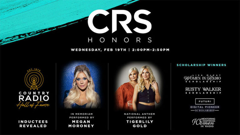 Megan Moroney, Tigirlily Gold to perform at CRS Honors 2025