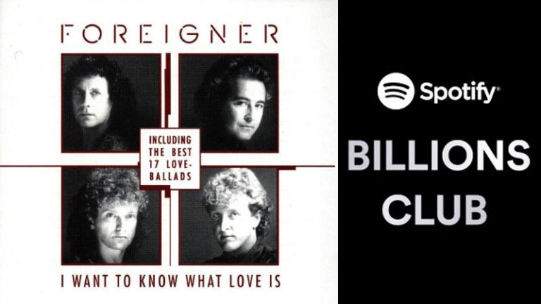 Foreigner joins Spotify’s Billions Club