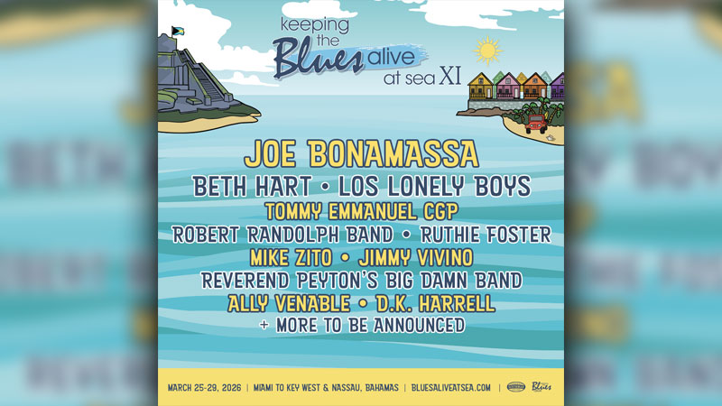 Joe Bonamassa, Sixthman unveil Keeping the Blues Alive at Sea 2026