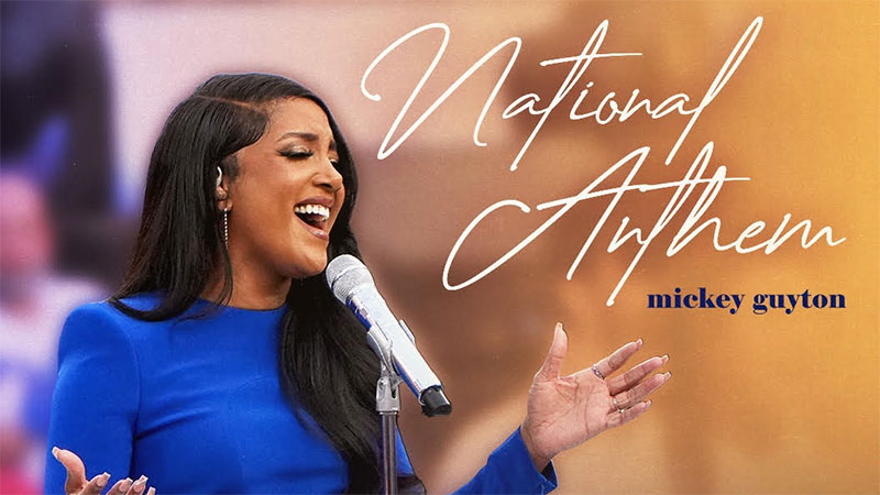 Mickey Guyton releases Super Bowl LVI National Anthem performance