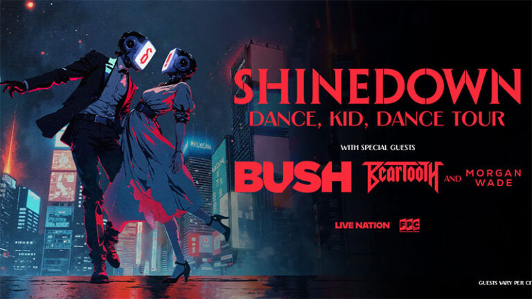 Shinedown announces 2025 Dance, Kid, Dance Tour