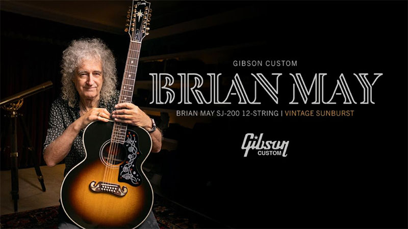Gibson partners with Brian May