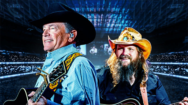 George Strait, Chris Stapleton extend stadium shows into 2025