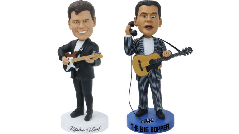 Ritchie Valens, The Big Bopper bobbleheads unveiled on anniversary of death