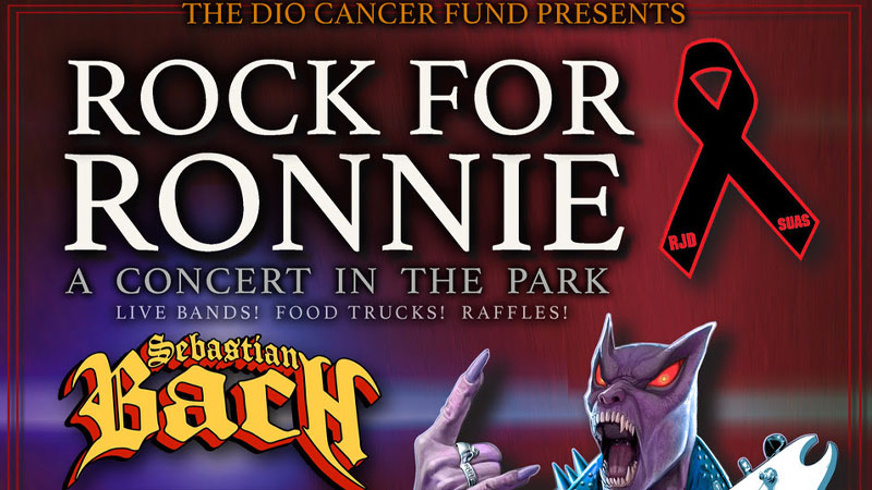 Sebastian Bach to headline 2025 Annual Rock for Ronnie Concert in the Park