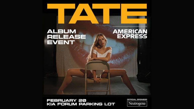 Tate McRae announces Los Angeles album release event