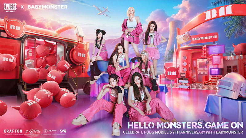 PUBG Mobile teams with BabyMonster