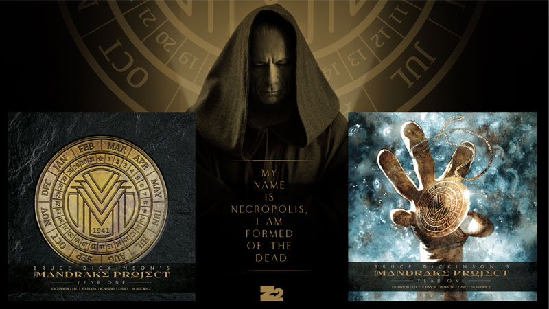Z2 Comics unleashes Bruce Dickinson’s The Mandrake Project: Year One