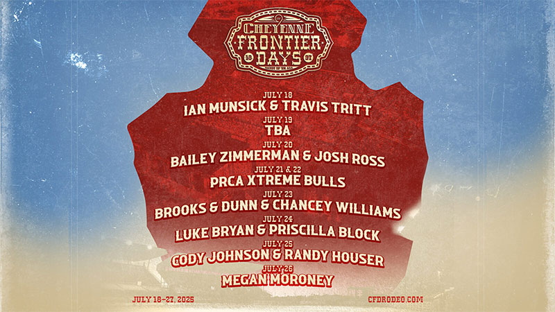 Cheyenne Frontier Days announces 2025 lineup