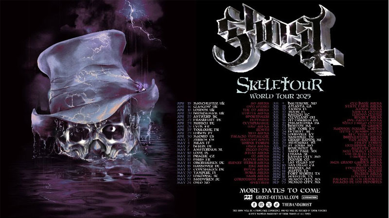 Ghost announces ‘Skeleta’ album, tour