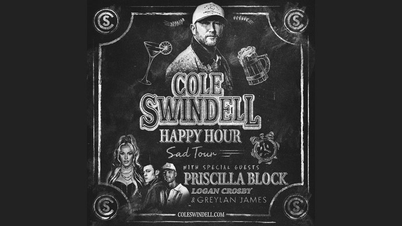 Cole Swindell announces 2025 headlining Happy Hour Sad Tour