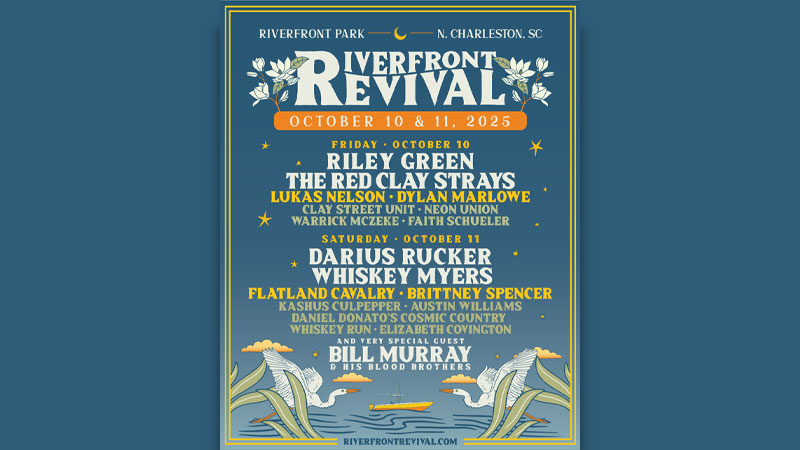 Darius Rucker reveals 2025 Riverfront Revival Music Festival lineup