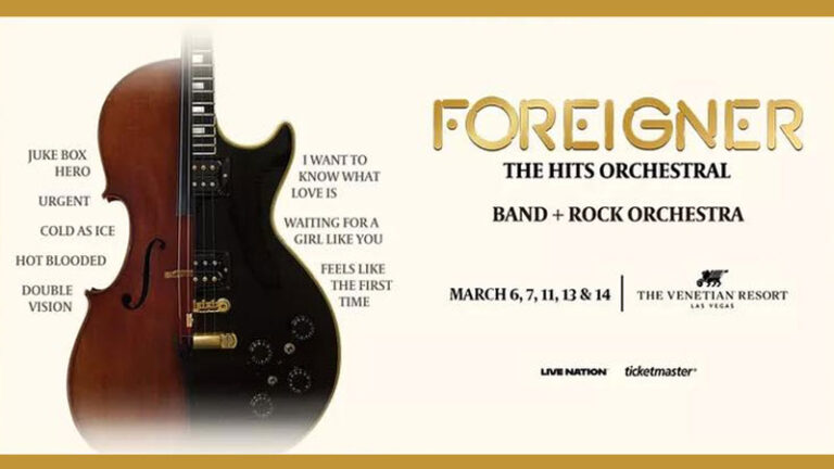 Foreigner announces 2026 Las Vegas dates
