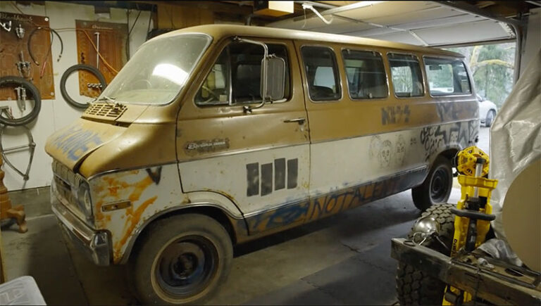 Melvins touring van featuring Kurt Cobain artwork to be on display during Record Store Day
