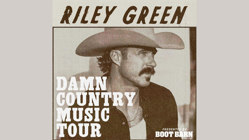 Riley Green extends Damn Country Music Tour