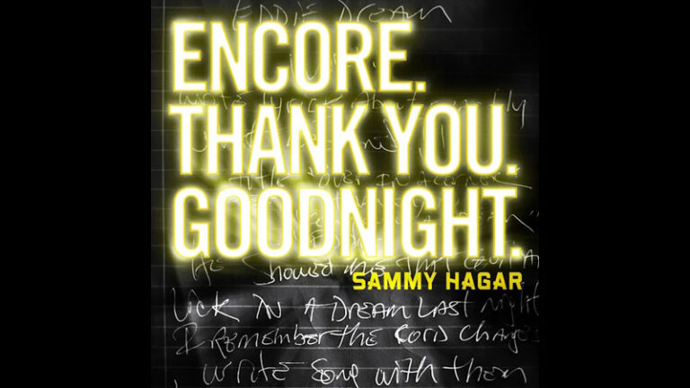 Sammy Hagar to release Eddie Van Halen-inspired ‘Encore, Thank You, Goodnight’