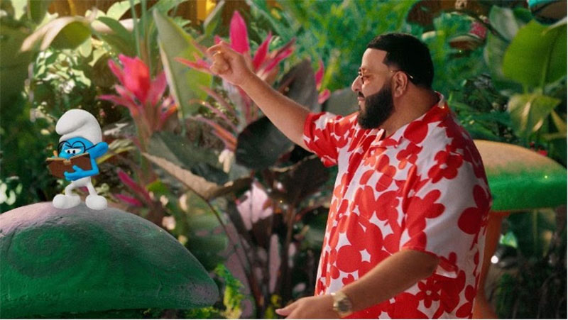 ‘The Smurfs’ soundtrack kicks off with ‘Higher Love’ by Desi Trill, DJ Khaled, Cardi B, Natania & Subhi