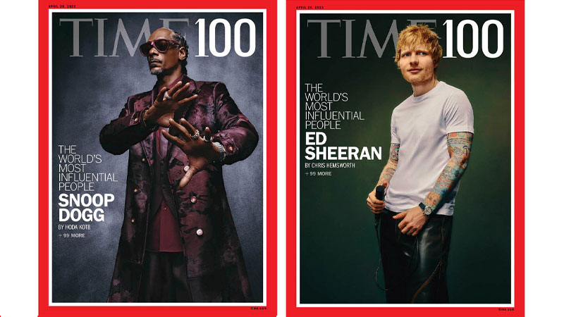 Ed Sheeran, Snoop Dogg among 2025 TIME100 List of the 100 Most Influential People in the World