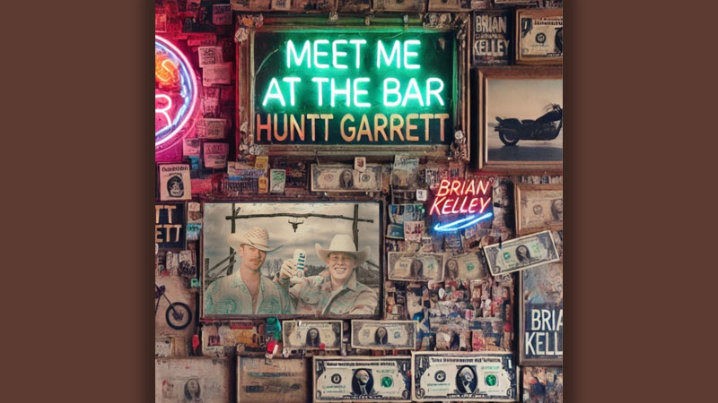 Brian Kelley collabs with Huntt Garrett for ‘Meet Me at the Bar’