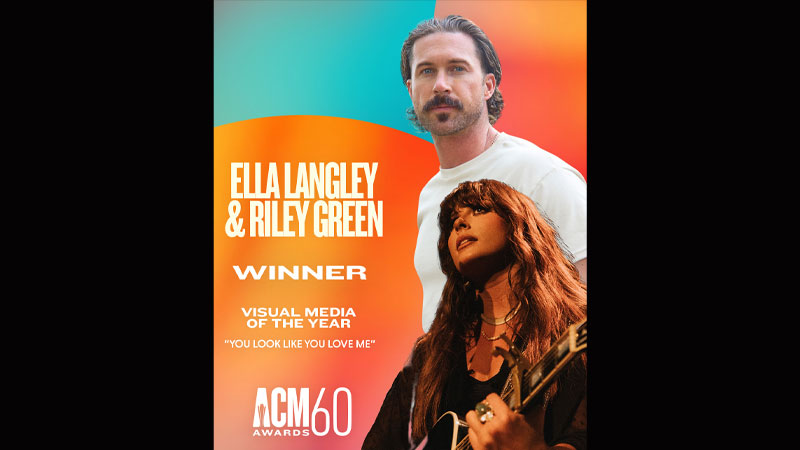 Ella Langley, Riley Green crowned ACM Visual Media of the Year winners