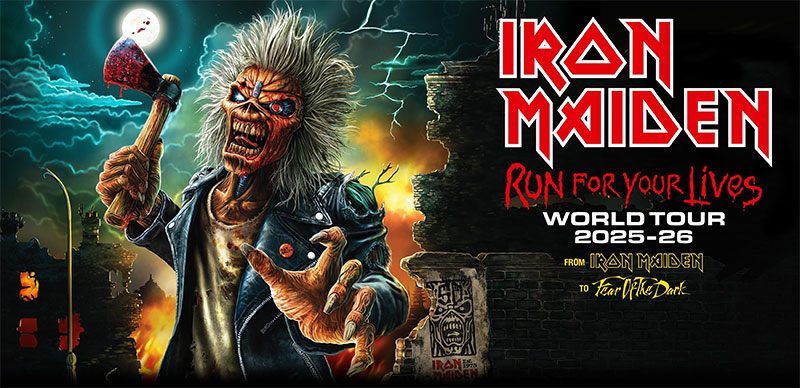 Iron Maiden sells over one million tickets for 2025 tour, asks fans to ‘put down your phones’