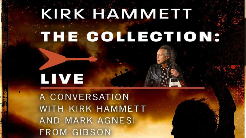 Kirk Hammett announces Tampa live book discussion
