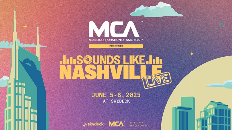 Sounds Like Nashville Live at Skydeck on Broadway returns for CMA Fest 2025
