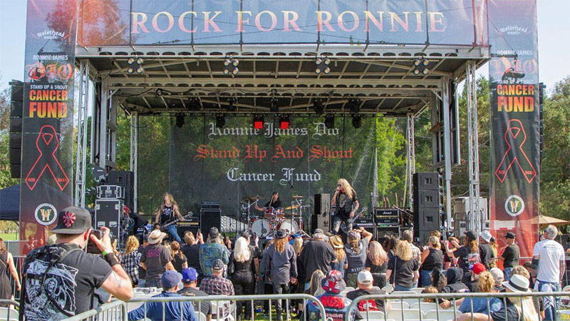 Rock for Ronnie raises 0k for Ronnie James Dio Stand Up & Shout Cancer Fund