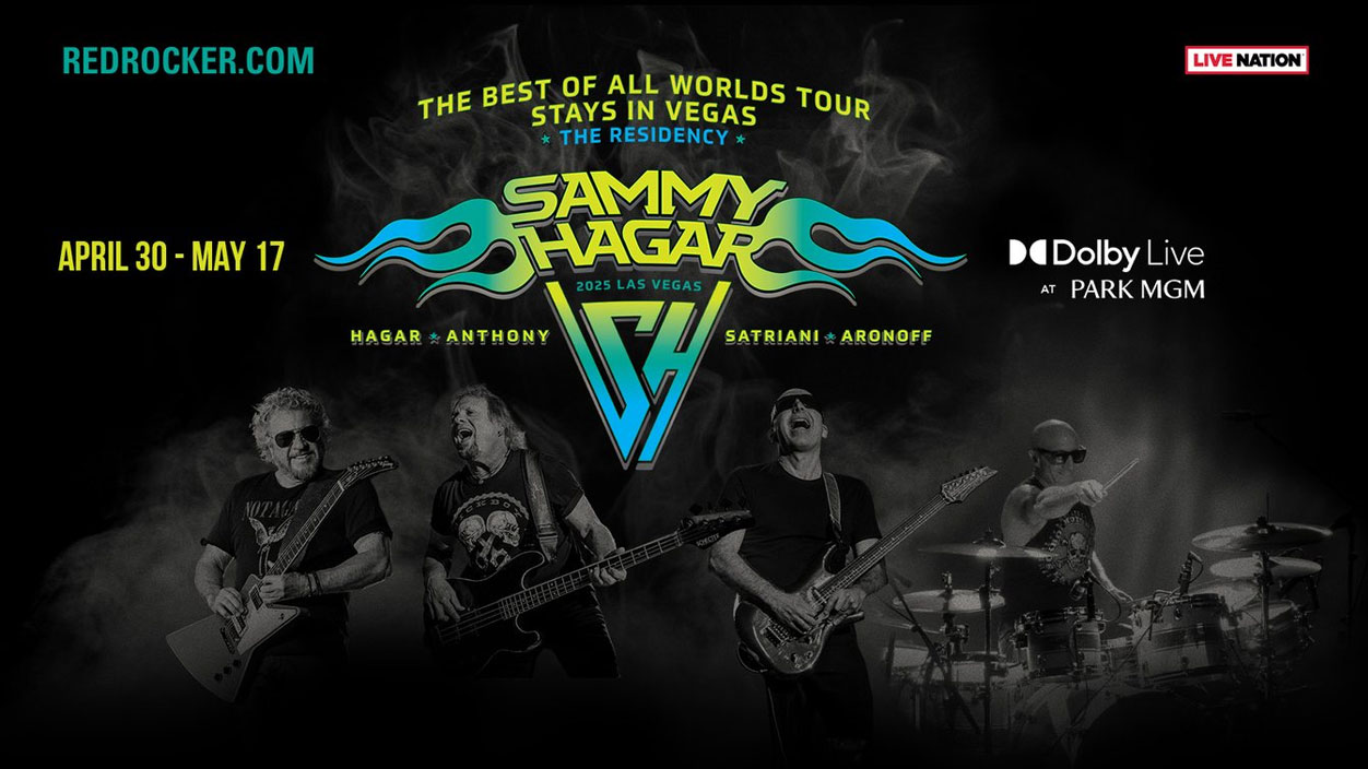 Sammy Hagar to livestream Best of All Worlds Vegas residency