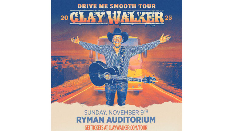 Clay Walker to make Ryman Auditorium headlining debut