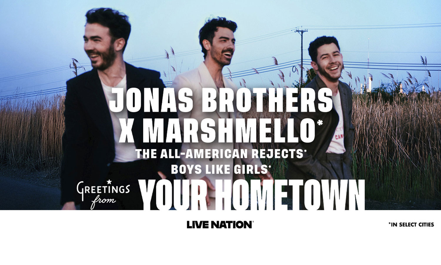 Jonas Brothers expand Greetings From Your Hometown Tour