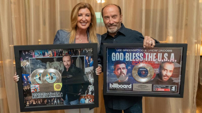 Lee Greenwood celebrates double platinum success of ‘God Bless the USA’