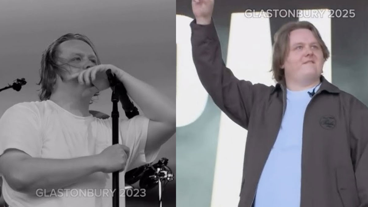 Lewis Capaldi plays surprise Glastonbury set
