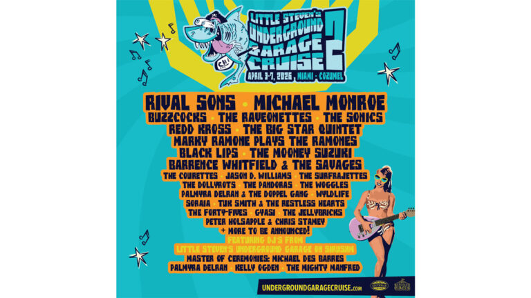 Steven Van Zandt announces Underground Garage Cruise 2