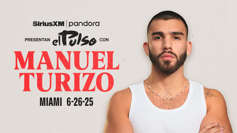 Manuel Turizo to perform for SiriusXM, Pandora’s El Pulso Show Live in Miami