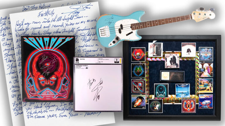 Steve Perry auctions archive for Sweet Relief Musicians Fund