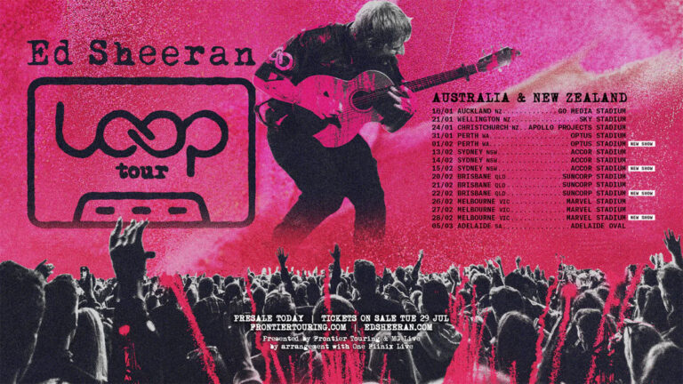 Ed Sheeran adds four more 2026 Australian tour dates