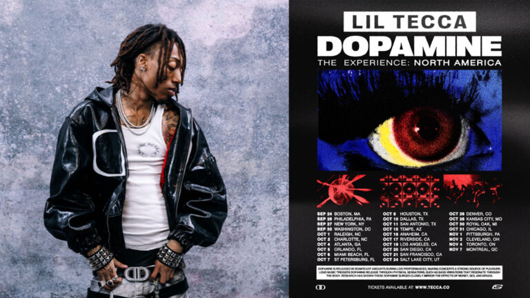 Lil Tecca announces The Dopamine Experience North American Tour