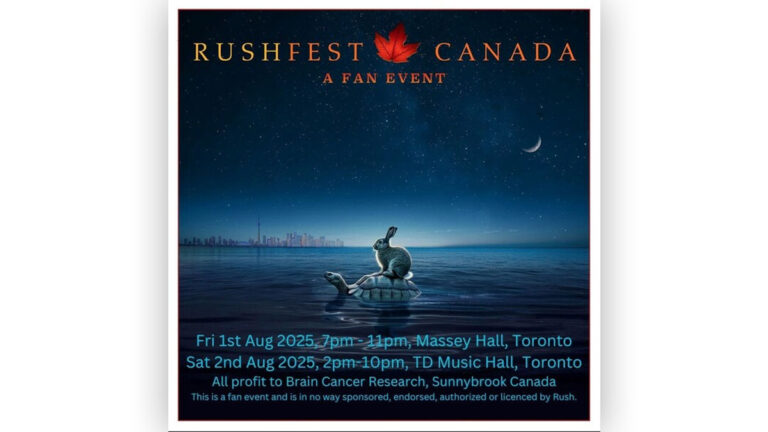 Rushfest Canada 2025 celebrates ten years since the band’s final concert